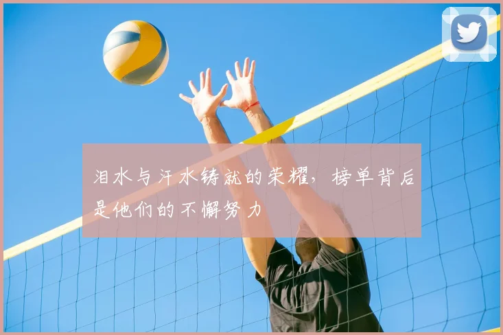 泪水与汗水铸就的荣耀，榜单背后是他们的不懈努力